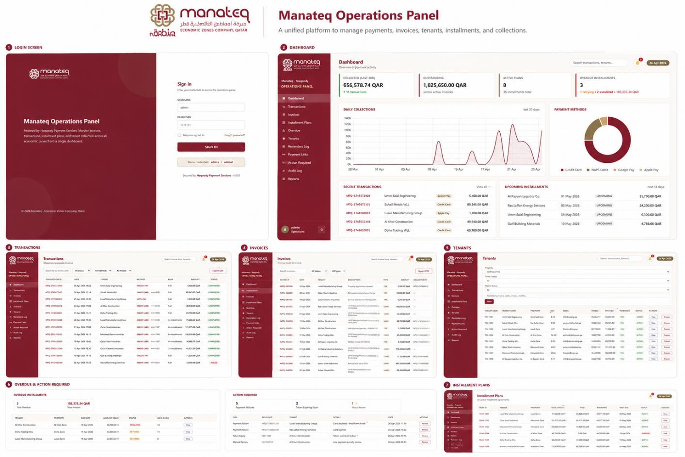 Manateq Portal
